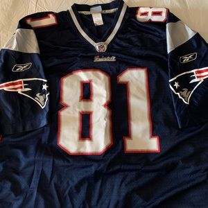 NFL Patriots Jersey #81 Moss